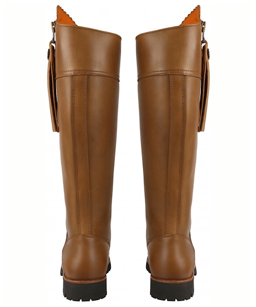 Women's Fairfax & Favor Explorer Waterproof Boots - Oak Leather