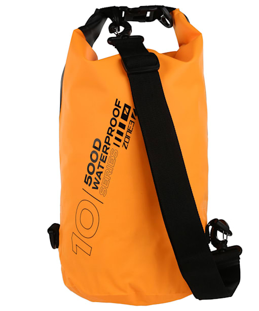 Zone3 Waterproof Dry Bag 10L - Orange / Black