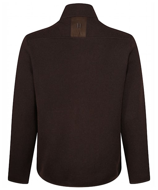 Men’s Harkila Metso Full Zip Sweater - Shadow Brown