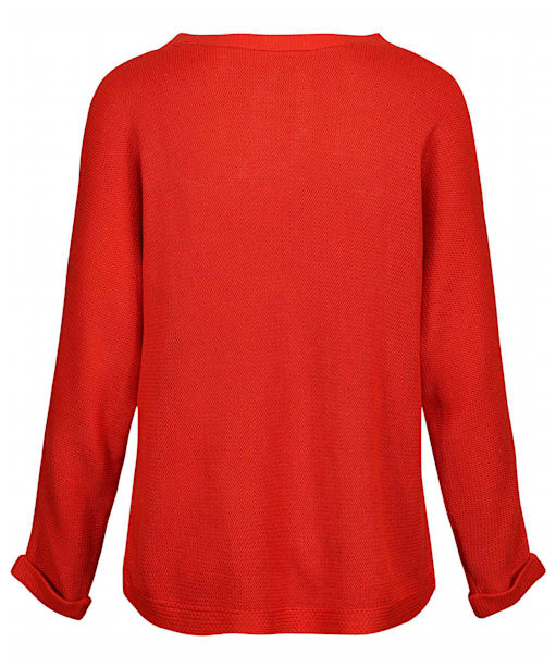 Lily Zoe Jumper Pln - Tomato Red