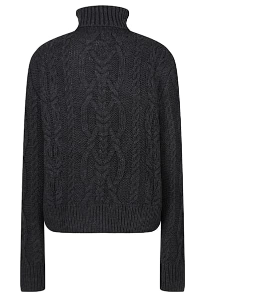 Women's Holland Cooper Belgravia Cable Knit - Dark Grey Marl