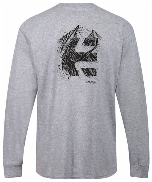 Men’s Etnies RP Double Arrow Long Sleeve Tee - GREY/HEATHER