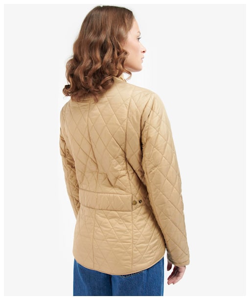 Women's Barbour Flyweight Cavalry Quilted Jacket - Trench