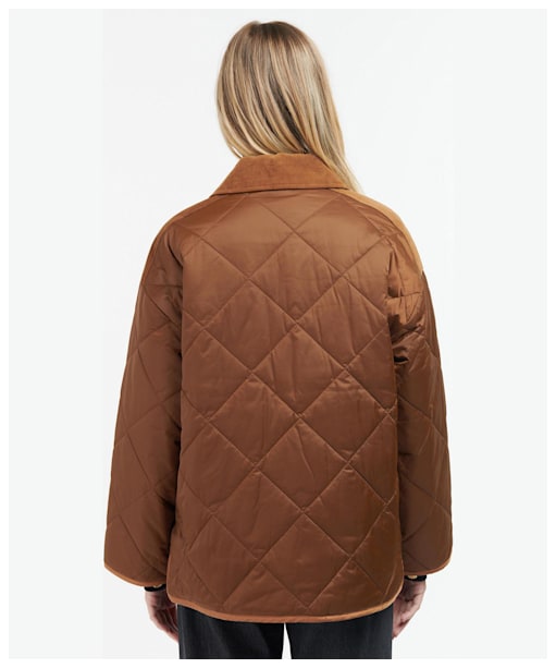 Women's Barbour Ryhope Quilt - WARM TAN/MUTED