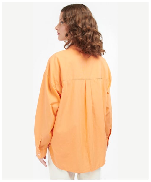 Women's Barbour Summer Kenmore Shirt - Papaya