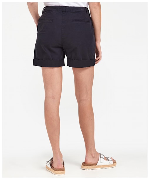 Women's Barbour Chino Shorts - Navy