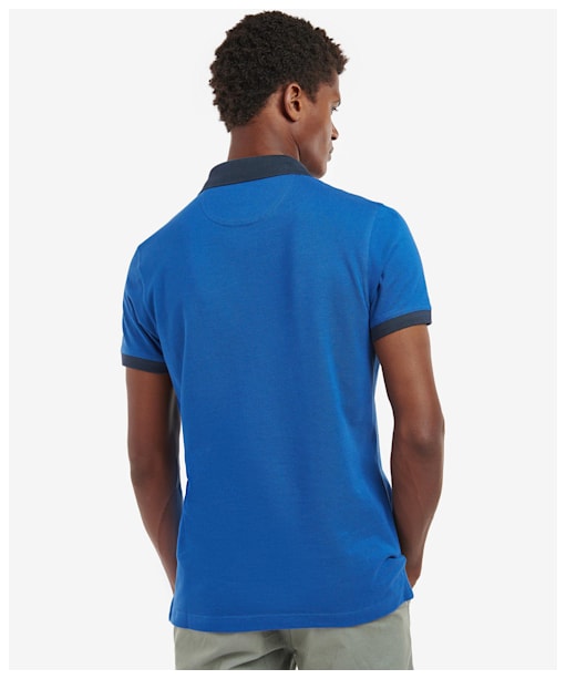Men's Barbour Lynton Polo Shirt - Monaco Blue