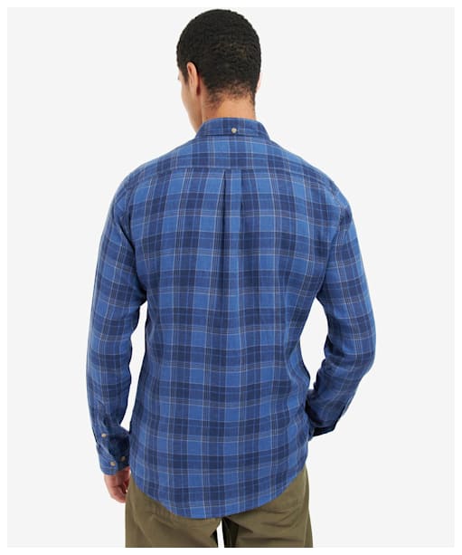 Men's Barbour Arranmore Tailored Shirt - Inky Blue