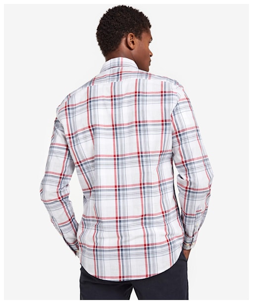 Men's Barbour Sunhill Tailored Shirt - Red