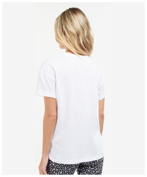 Women's Barbour International Alonso T-shirt - White