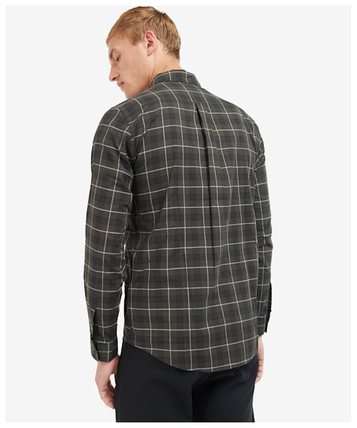 Men's Barbour International Payne Shirt - Forest