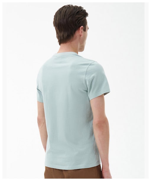 Men's Barbour Austwick T-Shirt - Blue Chalk