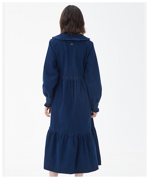 Women's Barbour Aster Midi Dress - Indigo