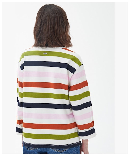 Women's Barbour Southport L/S Top - Multi Stripe