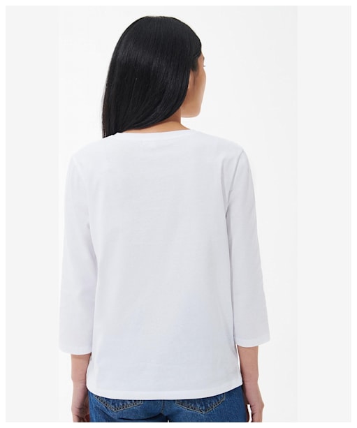 Women's Barbour Winter Hopewell T-shirt - White