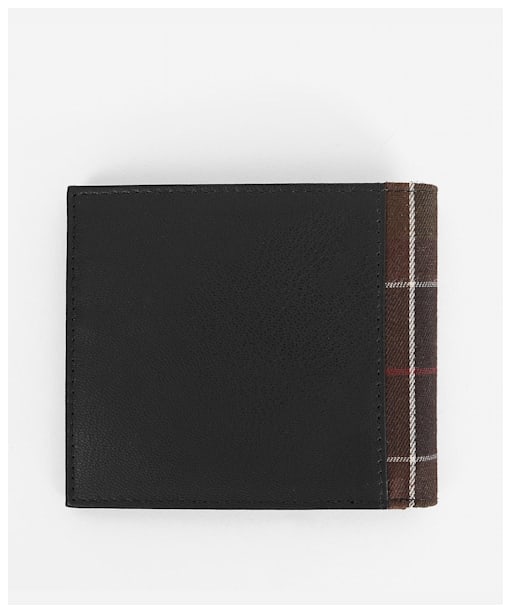 Men's Barbour Wallet & Card Holder Gift Set - Black / Classic Tartan