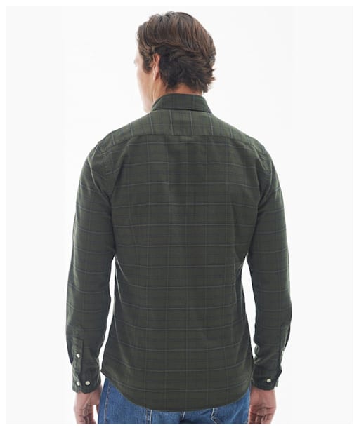 Men's Barbour Trundell Tailored Shirt - Olive
