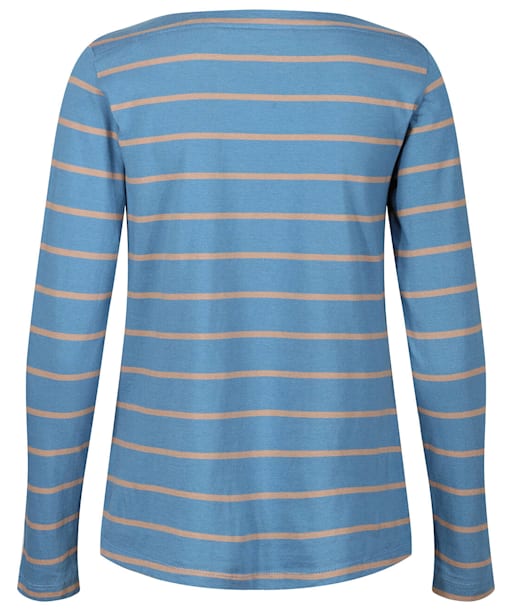 Women’s Lily and Me Riverside Long Sleeve Cotton Top - Soft Blue