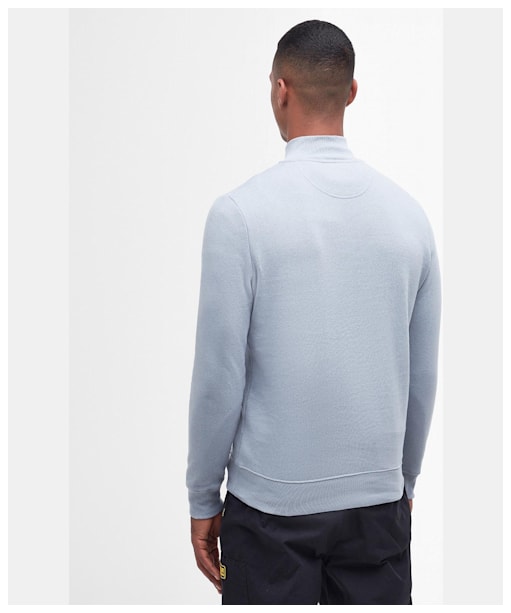 Men’s Barbour International Essential Half Zip Sweater - Tradewinds