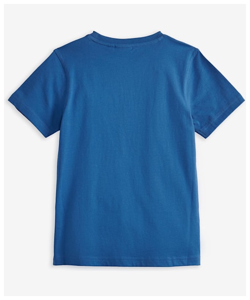Boy's Barbour Essential Shield T-Shirt, 6-9yrs - Federal Blue