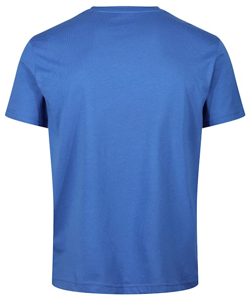 Men's Gant Logo Short Sleeve Cotton T-Shirt - Evening Blue