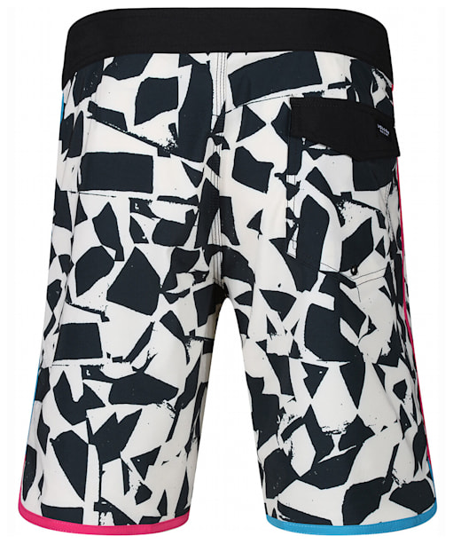 Men's Volcom Scallop Board Shorts - Black / White