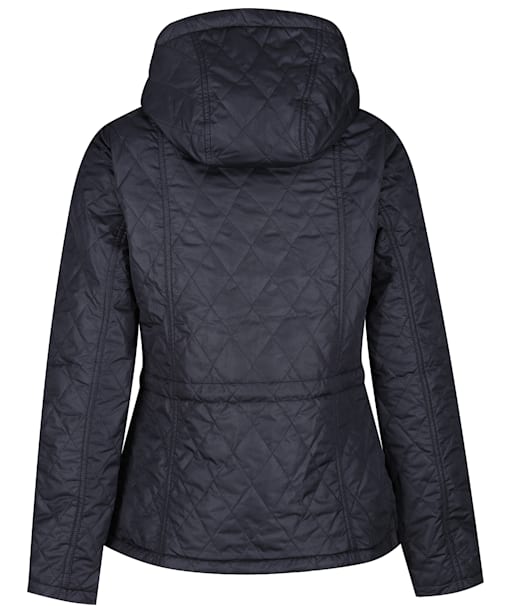 Women's Barbour Millfire Quilted Jacket - Navy / Classic