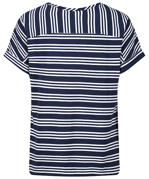 Women's Lily & Me Castaway T-Shirt - Navy / Ecru