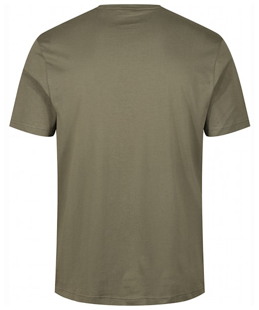 Men's Gant Regular Shield Short Sleeve Cotton T-Shirt - Juniper Green