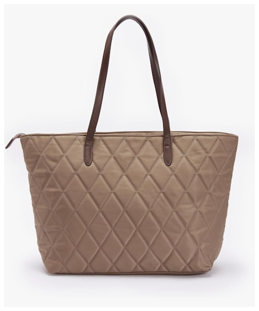 Women's Barbour Quilted Tote Bag - Sand Dune