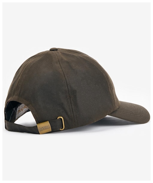 Women's Barbour Belsay Wax Sports Cap - Olive