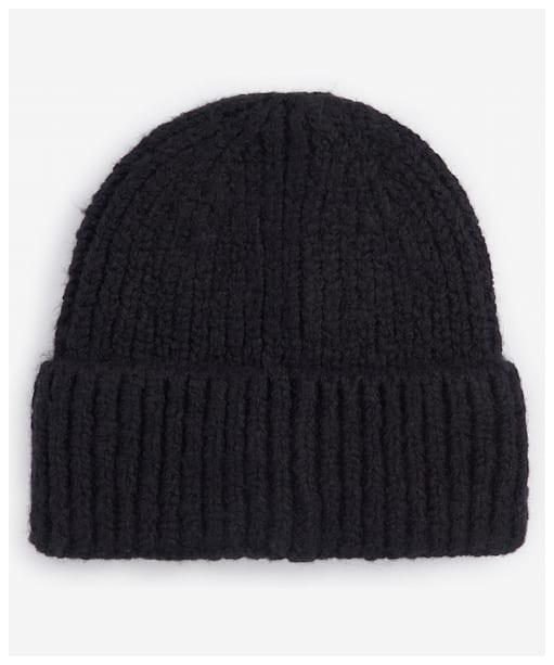 Aria Beanie Hat                               - Black