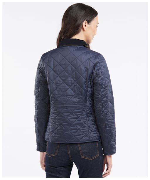 Women's Barbour Deveron Polarquilt Jacket - Navy