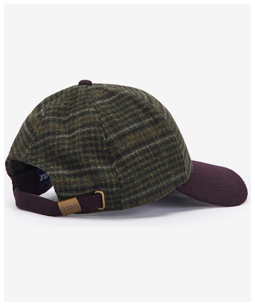 Clyde Cap - Brown / Olive Plaid