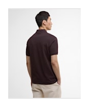 Men's Barbour International Essential Polo - Java Red