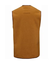Men's Barbour Warm Pile Waistcoat / Zip-In Liner - Brown