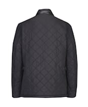 Mens Barbour Powell Quilted Jacket - Black