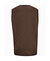 Men's Barbour Polarquilt Waistcoat / Zip-In Liner - Dark Brown