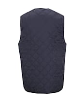 Men's Barbour Quilted Waistcoat / Zip-in Liner - Navy