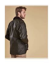 Men's Barbour Classic Bedale Jacket - Olive | Classic Tartan