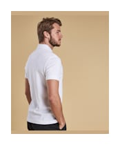 Men's Barbour Sports Polo 215G - White