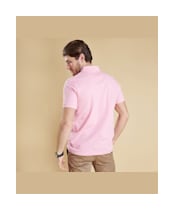 Men's Barbour Sports Polo 215G - Pink