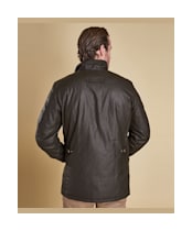 Men's Barbour Prestbury Wax Jacket - Olive