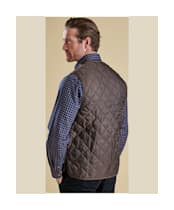 Men's Barbour Quilted Waistcoat / Zip-in Liner - Rustic