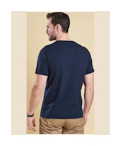 Men's Barbour Sports Tee - Navy
