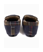 Men’s Barbour Monty House Slippers - Navy Suede