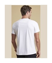 Men's Barbour Sports Tee - White