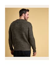 Men’s Barbour Horseford Crew Neck Sweater - Olive