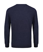 Men's Barbour Essential Lambswool Crew Neck Sweater - Indigo