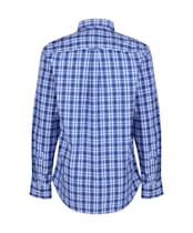 Men’s Crew Clothing Westleigh Classic Check Shirt - Lapis Blue